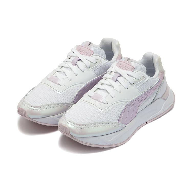 Puma Женские повседневные кроссовки Mirage Sport Glow White Lavender Fog 382904-02