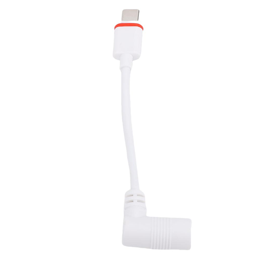 Solar Panel To USB C Adapter 4.5 Inch Solar Panel USB C Adapter Convert Connector for Spotlight Cam Plus Pro Security