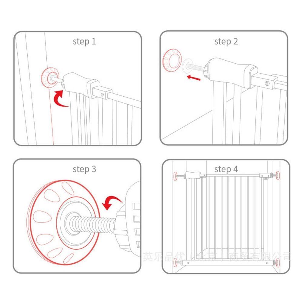 Защита стены для детского ограждения Защитный коврик для лестничного ограждения Расширитель для ворот Защитные накладки на стену для ворот на распорках Безопасность для детей и домашних животных