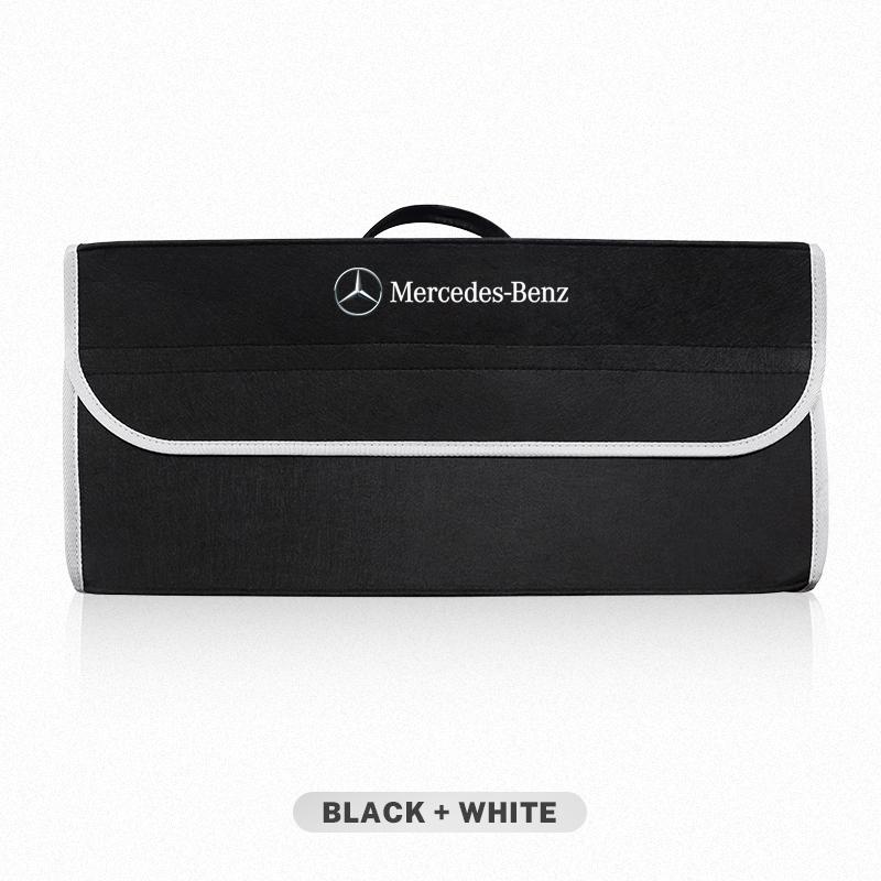 ULA5 Car Interior Trunk Organizer Felt Cloth Storage Bag For Mercedes Benz AMG GLE GLS CLA CLE GLC CLS GLA W223 W213 W206 W464 W247