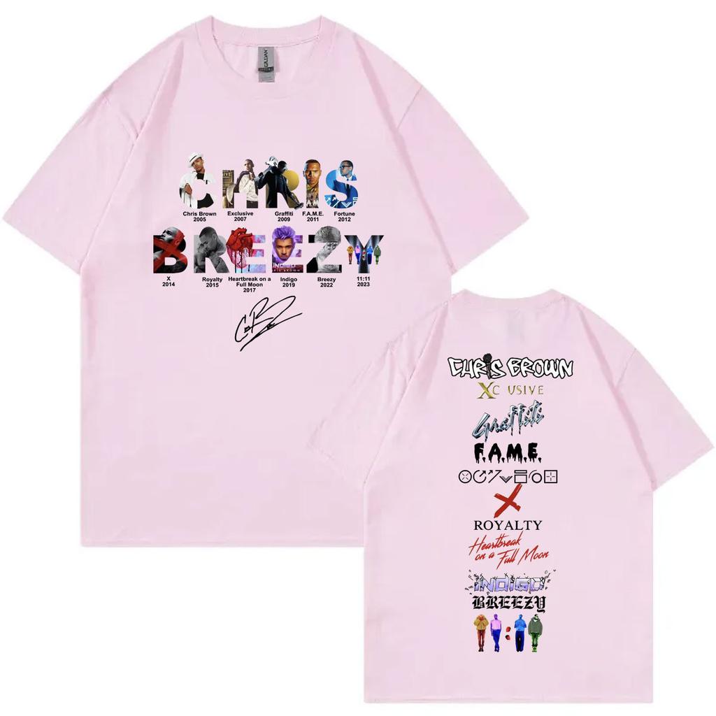 Hip Hop Artist Album Printed Short Sleeve Retro T-Shirt Fashion Casual Loose T-Shirt Sport Trend Streetwear Crew Neck Top Unisex