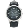 Emporio Armani Men's Watch EMPORIO ARMANI AR2473 Navy Blue and Silver