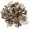 100pcs Music Notes Wooden Cutouts Density Board Unpainted Sturdy Polishing Fashion Vintage Musical Note Wood Pieces
