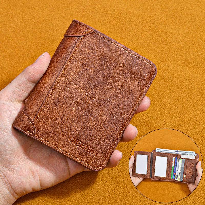 Men's Multi-Functional Ultra-Thin Wallet with Driver's License Holder