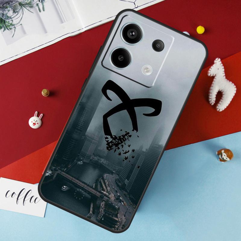Чехол Shadowhunters с ангельской руной для Xiaomi Redmi Note 12 11 10 9 8 13 Pro Plus 12S 11S 10S 9S 10A 9C 10C 12C 13C