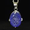 Oval Cut 61.80 Ct Natural Sapphire CERTIFIED 925 Sterling Silver Purple Pendant MY.PD-160-NS