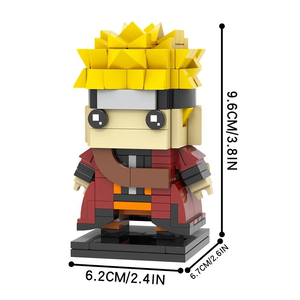 MOOXI Аниме Мультфильмы MOC Набор Кирпичиков Совместимый BrickHeadsed Детали Строительных Блоков Детские Образовательные Игрушки Для Детей Подарок на День Рождения