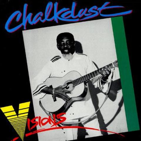 LP Record CHALKDUST - Visions GSLP2365 Straker's 1993 US Latin