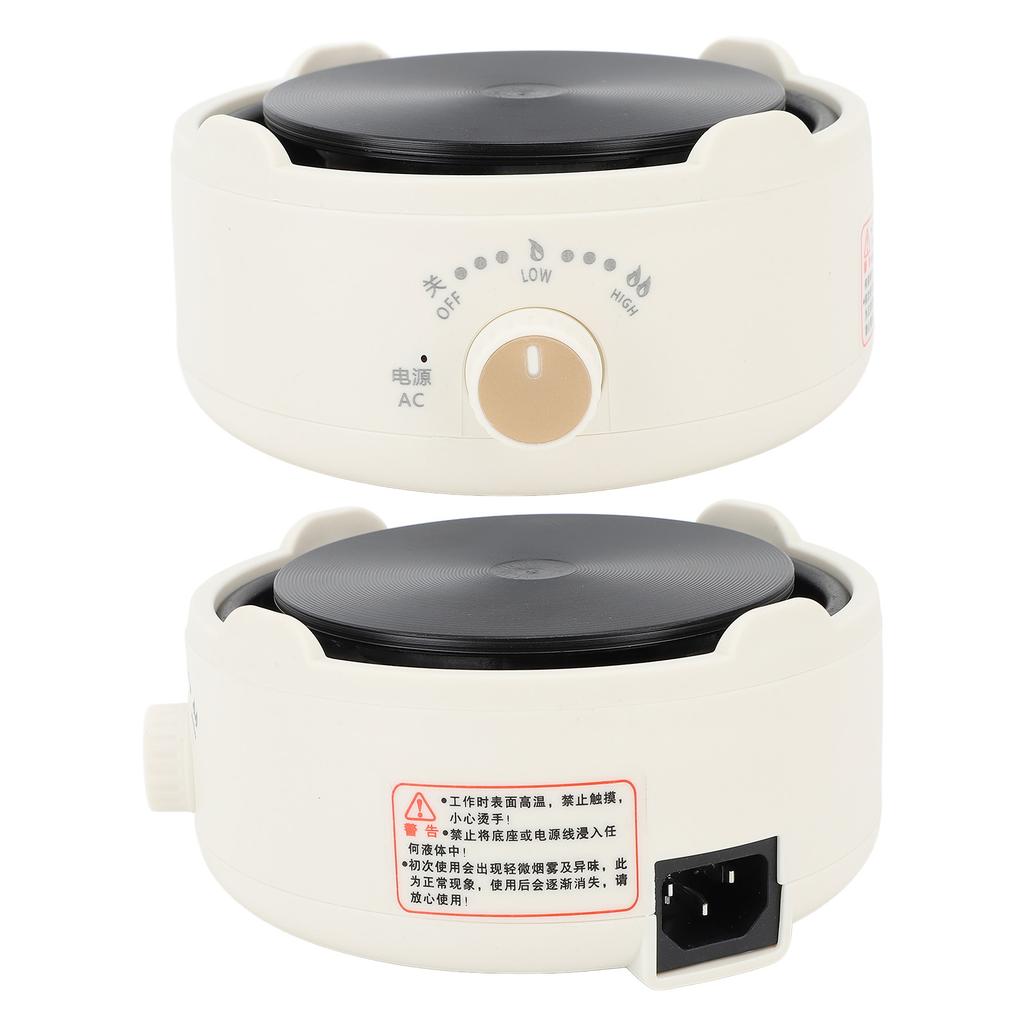 Настольная одноконфорочная многофункциональная электрическая плитка мощностью 500 Вт с регулируемой температурой 2 уровня