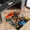 The Lord of the Rings1 Printed Absorbent Washable Carpet, Non-Slip Bathroom Mats, Kitchen Rugs, Yoga Mat,Living Room Entrance, Camping Picnic Rugs