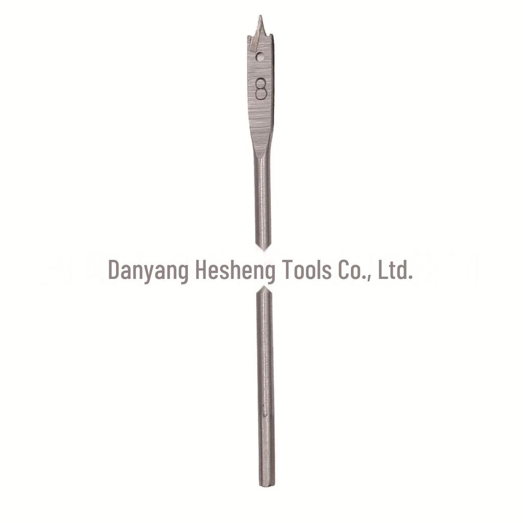 Набор из 6 шт. плоского сверла натурального цвета с шестигранной ручкой для деревообработки