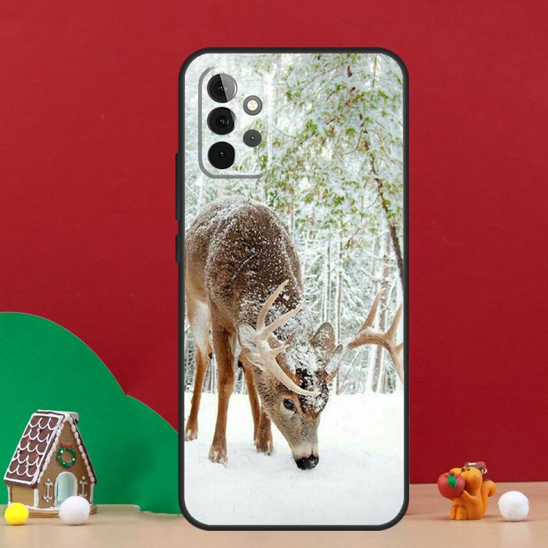 Чехол Животное Олень Северный олень Для Samsung Galaxy A17 A06 A16 A56 A36 A54 A34 A14 A52 A32 A13 A23 A33 A53 A15 A35 A55