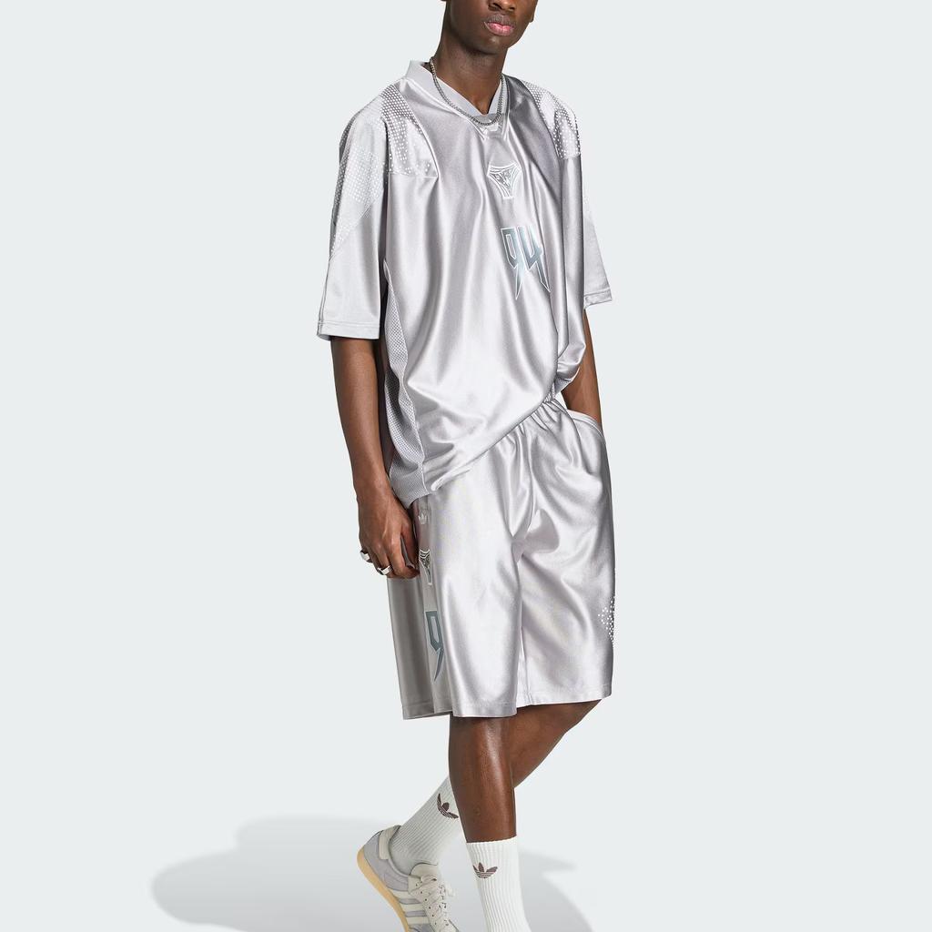 adidas Мужская свободная футболка с коротким рукавом Originals Adilenium Eqt Pullover Топы KX4835