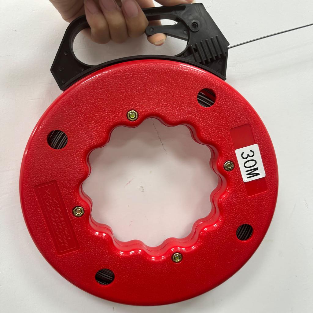 Стекловолокно/Сталь/ПЭТ Проволочный протяжник Рыболовная лента Проволочный протяжник Практичный инструмент для протяжки кабеля Гибкие инструменты для рыбалки