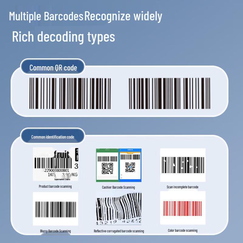 U-MACH U-18D Wired 1D/2D Barcode Scanner