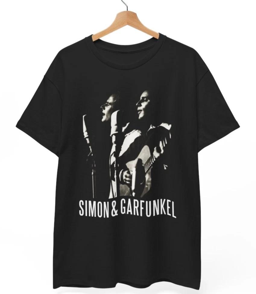Футболка Simon & Garfunkel Фолк-рок 60-х 70-х Музыкальная легенда Унисекс