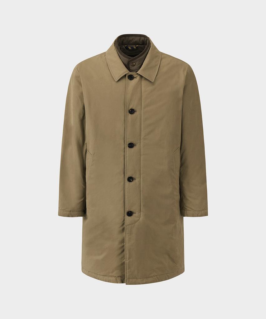 Brooks Brothers Detachable Down Coat (Beige) (Bbopmbf406)