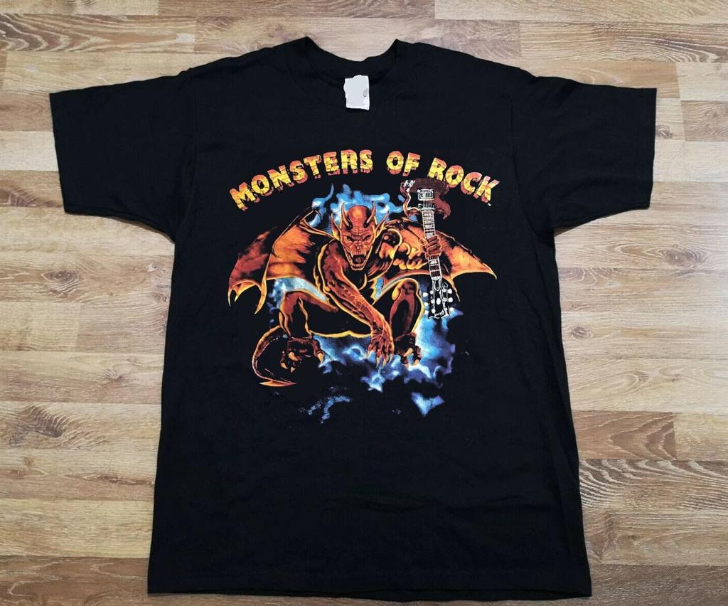 Reprinted Monsters of Rock, Tour Shirt, 1991 Unisex T-Shirt