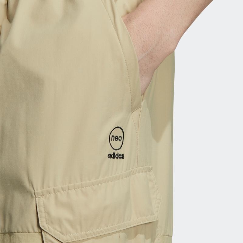 Adidas Neo Loose Fit Shorts Men's Khaki HC9743