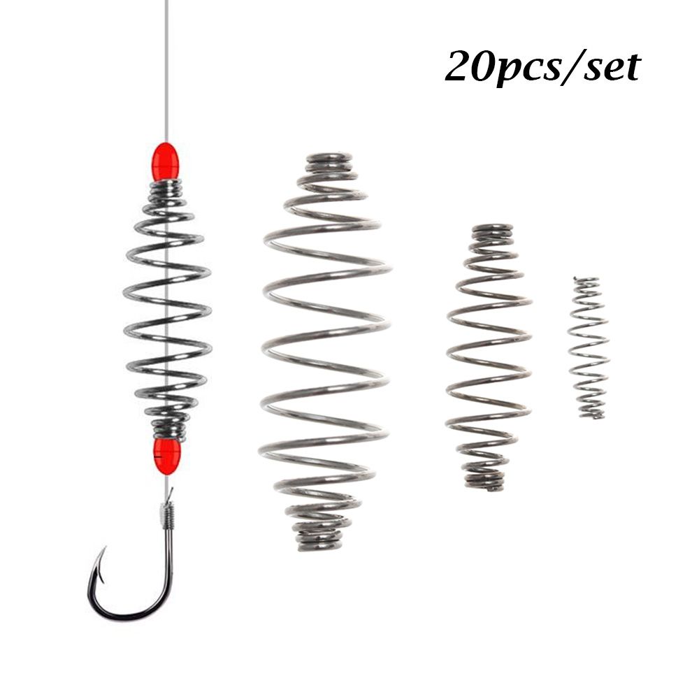 Explosion S M L Carp Fishing Tackle Floating Feeder Hair Rig Combi Rigs Fishing Spring Feeder Cage