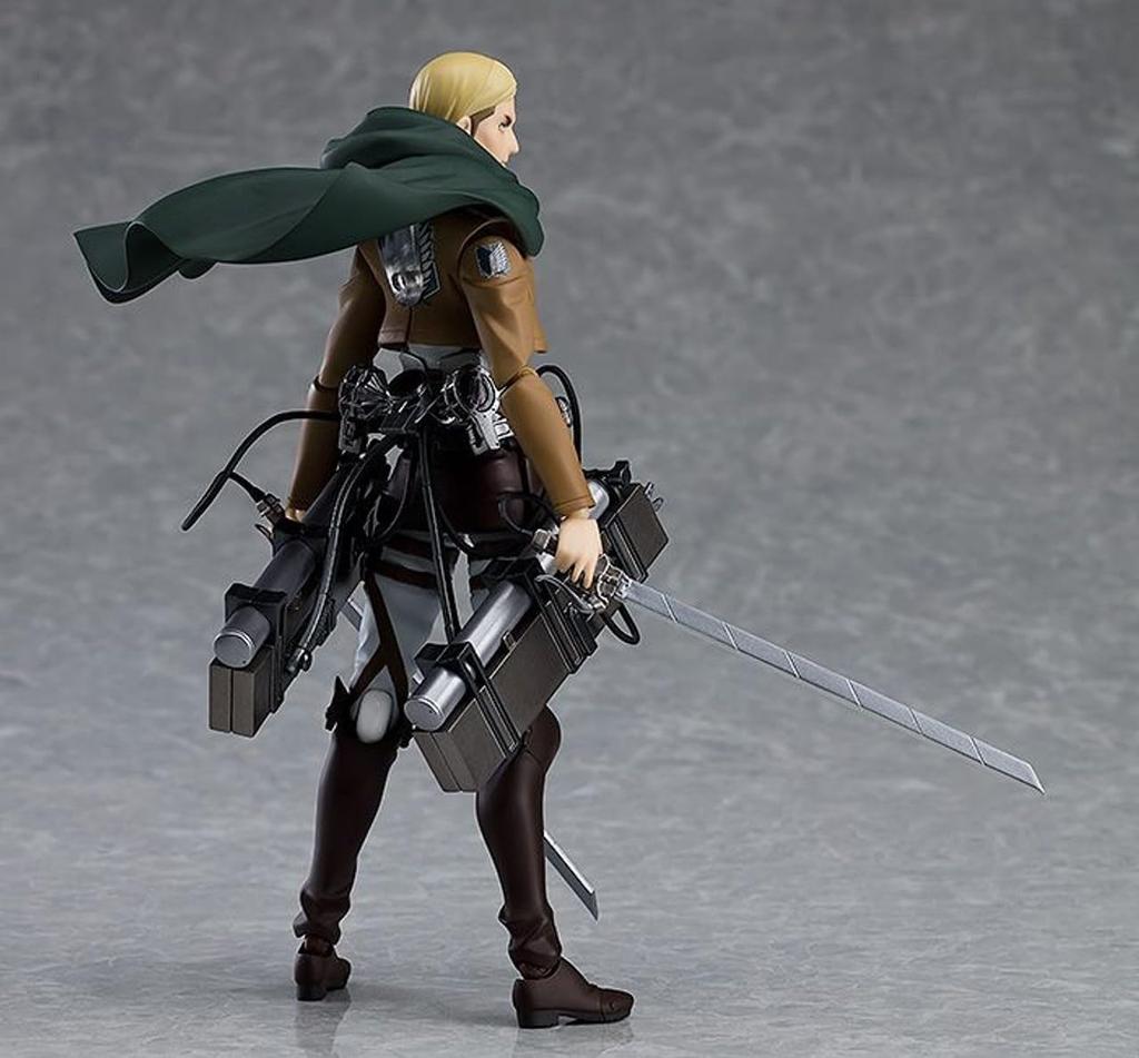 Figma Атака титанов Эрвин Смит окрашенная подвижная фигурка перепродажа 200303 Немасштабный ABS&PVC