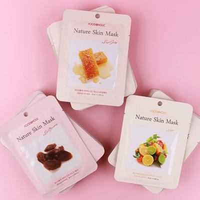 (30 листов) Маска для упругости кожи Nature Skin Elasticity (Королевский, Красный женьшень, Витамины)