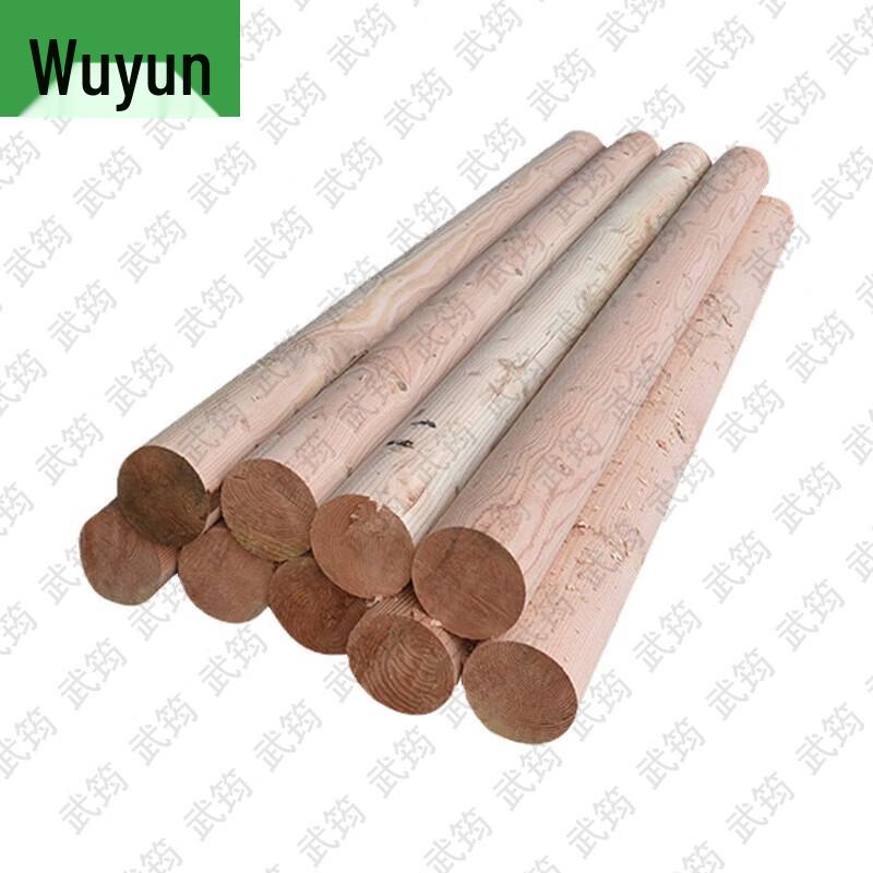 Anti-corrosion Pine Wood Round Column