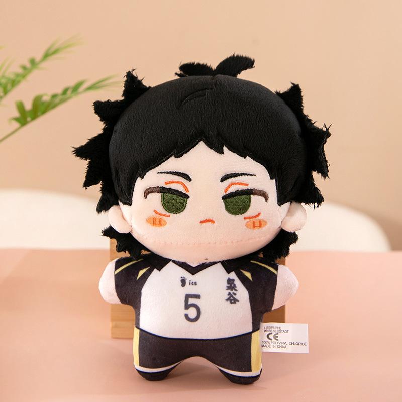 Anime Haikyuu Plush Doll 20cm Hinata Shoyo Yu Nishinoya Akaashi Koushi Kuroo Miya Atsumu Stuffed Toys Home Decor Plushie Toy