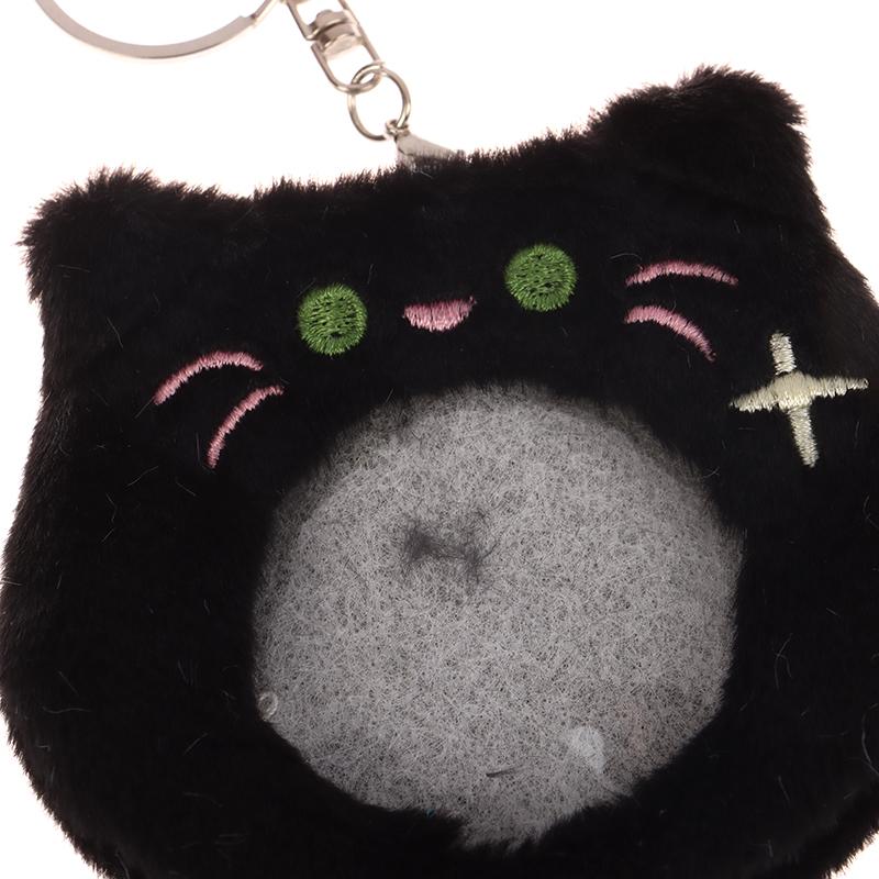 Милый держатель для фотокарточки с изображением кота, плюшевый значок-подвеска в виде коготка котенка, брелок для ключей, прозрачный значок, сумка Ita, товары, дисплей