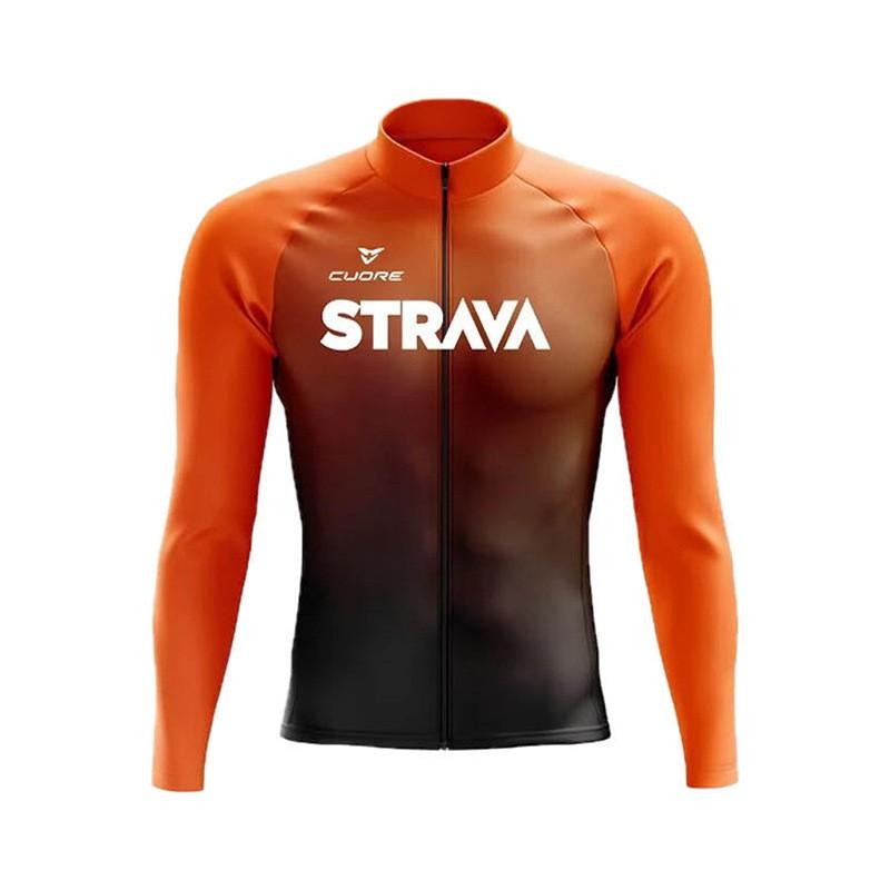Men Women Cycling Jersey Set Long Sleeve Quick Dry Mountain Bike Riding Apparel Sportswear