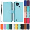RealmeC21 Cases For Realme C21 Wallet Leather Flip Cases Realmec21 Protective Card Slot Book Cover Solid Color Fundas