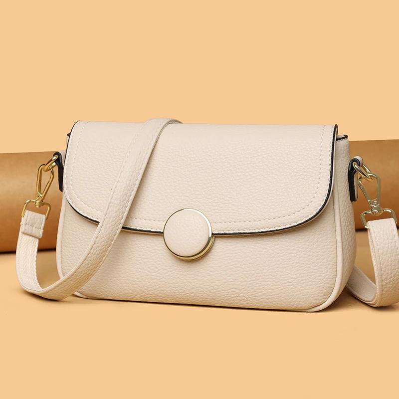 Leather Crossbody Shoulder Bag for Women Messenger Bags High Quality Luxury Fashion Designer Bags