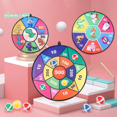 Доска для дартса, безопасные, хорошо клейкие, интерактивные игры для родителей и детей с мультяшными мишенями в виде животных