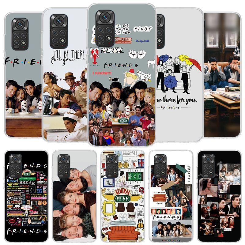 Friends Tv Show Funny Family Cover Phone Case For Xiaomi Redmi Note 15 14 13 12 11 10 Pro Plus 14S 12S 11S 11T 11E 10S Soft Fund
