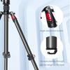 Miliboo MUFA-BK 62.6-inch Foldable Tripod Camera Stand with Fluid Tripod Head Aluminum Alloy 5kg/