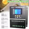 100A MPPT/PWM Solar Charge Controller 12V/24V/36V/48V Auto Controller Dual USB