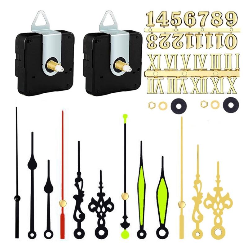 Quartzs Pendulums Clock Movement Mechanism Repair Parts Replacement with Hands and Pendulums for Clock Repair DIY
