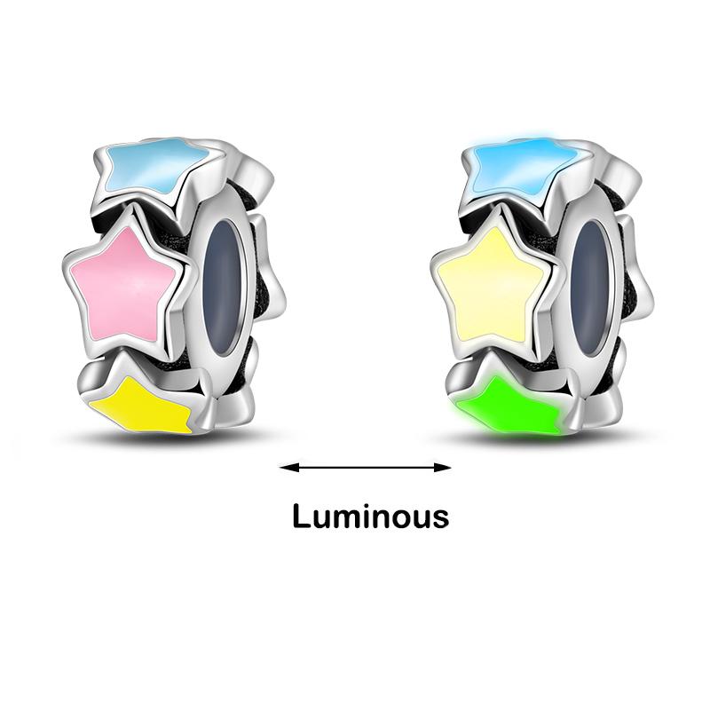 Charms 925 Sterling Silver Sun Moon Star Earth Rocket Planet Charms Beads Fit 925 Original Bracelets DIY Fine Jewelry