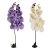 2pcs Reptile Plant with Suction Cup Bendable Terrarium Decoration Plant Flower for Aquarium Lizards Spiders Snakes