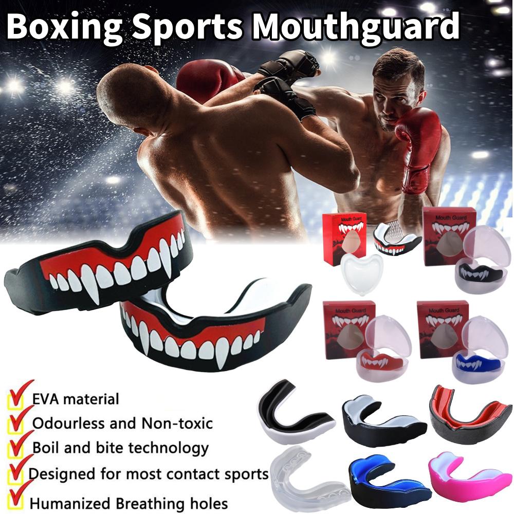 Спортивная капа MMA Профессиональная боксерская спортивная капа Защита зубов для кикбоксинга Муай Тай Тренировочная защита 3