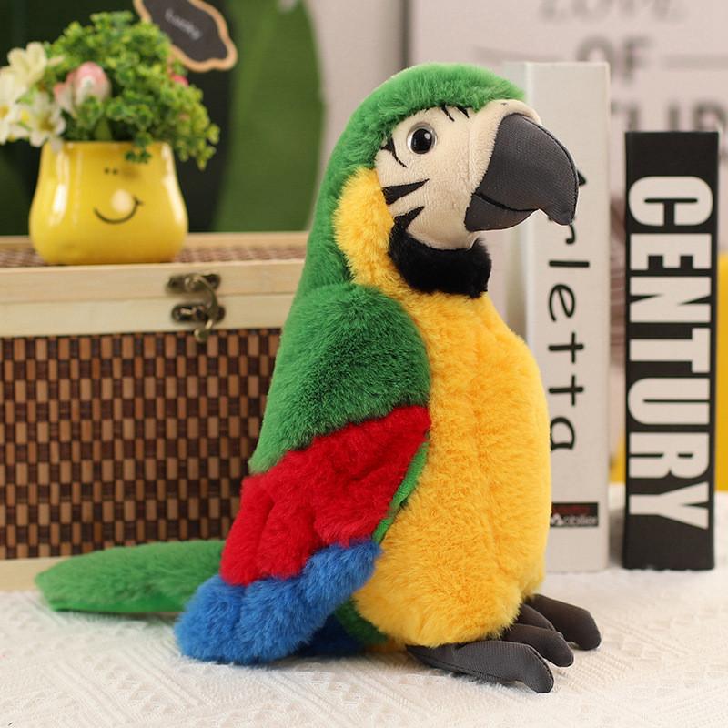 Macaws Soft Plush Doll With Realistic Design For Nursery And Classroom Use