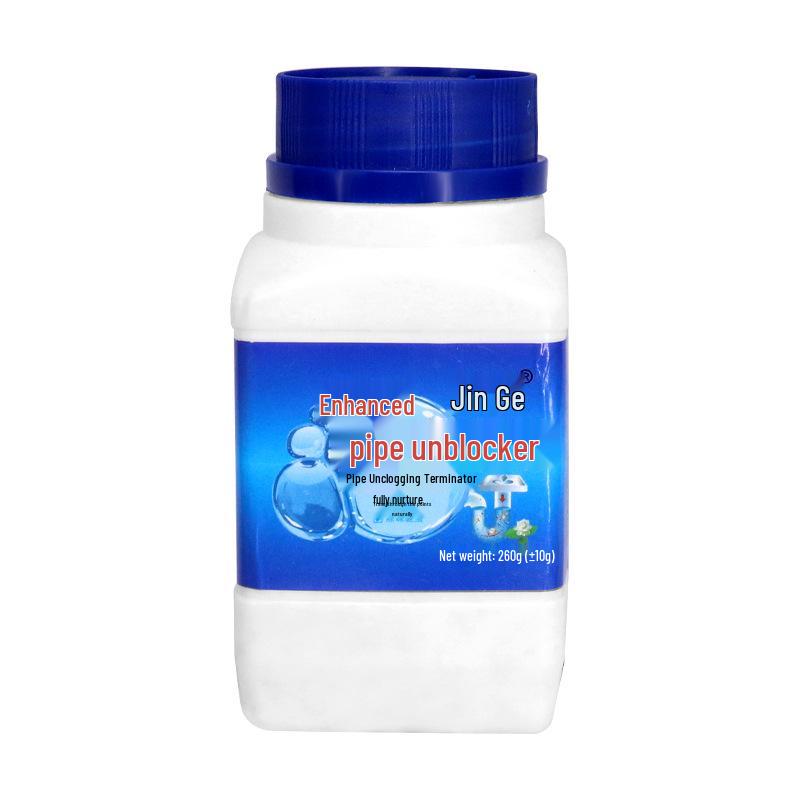 Мощное средство для прочистки труб с активным кислородом - Растворяет и дезодорирует для дезинфекции ванной комнаты, кухни и туалета