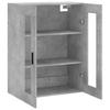 Wall Mounted Cabinet Concrete Grey 69.5 x 34 x 90 cm