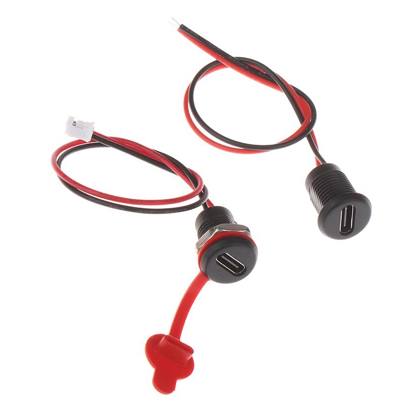 Usb-C 2Pin Сильноточный разъем для зарядки с разъемом Ph2.0 Nut Snap Lock Plate