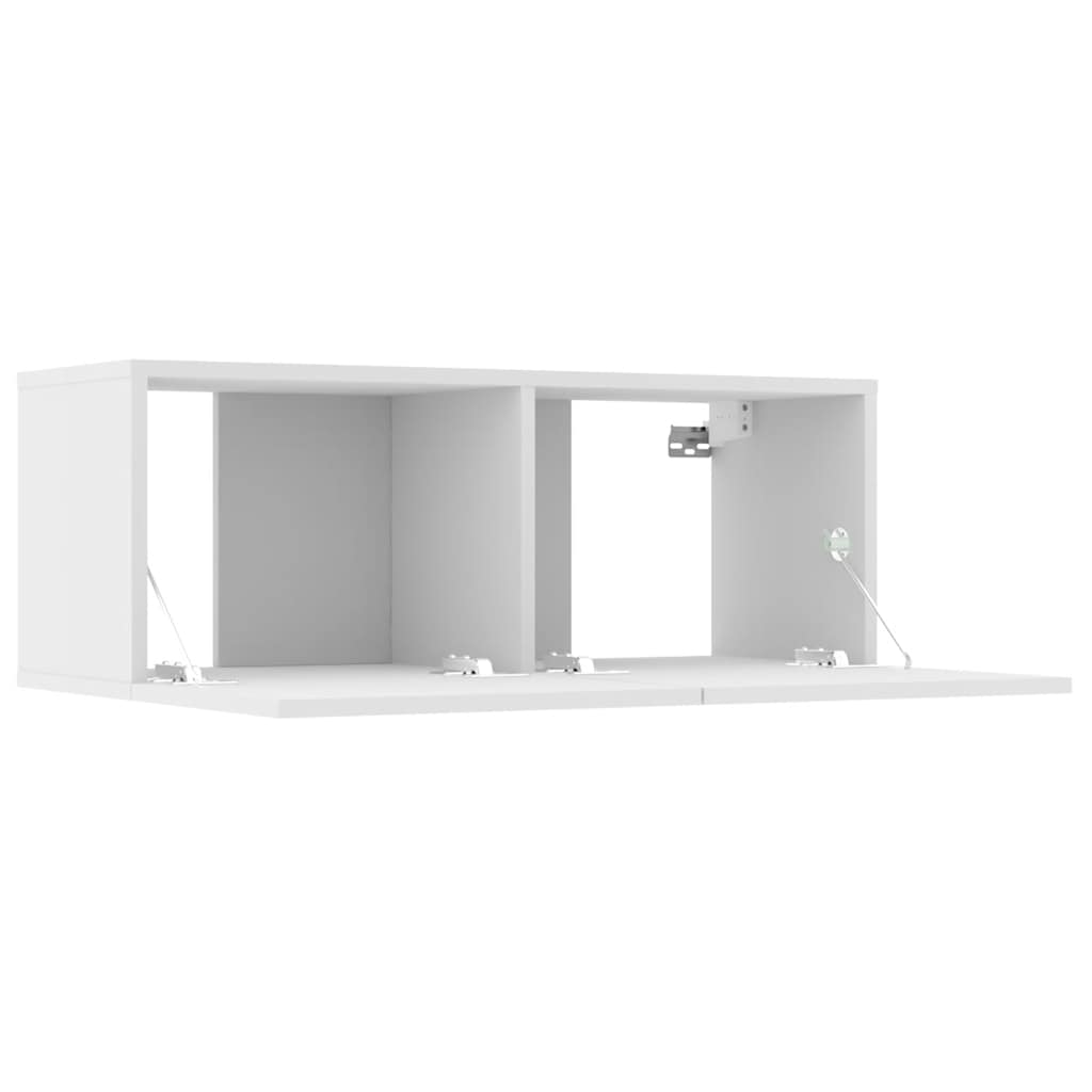 Vidaxl Настенные ТВ-тумбы, 2 шт., Белые, 80x30x30 см