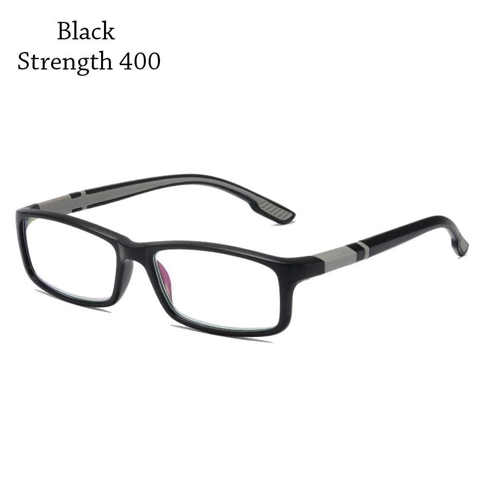 Eye Protection Oblong Eyeglasses Blue Ray Blocking Hyperopia Glasses  Men Women
