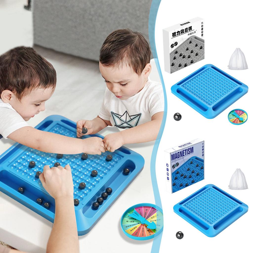 Magnetic Chess Game, Magnet Board Game, Fun Table Top Magnet Game, Family Games For Kids And Adults