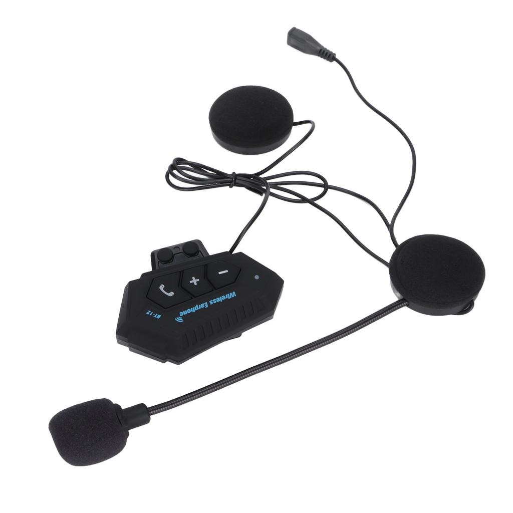 Мотоциклетные Bluetooth-наушники, Bluetooth-гарнитура для шлема, с функцией автоматического ответа, без помощи рук