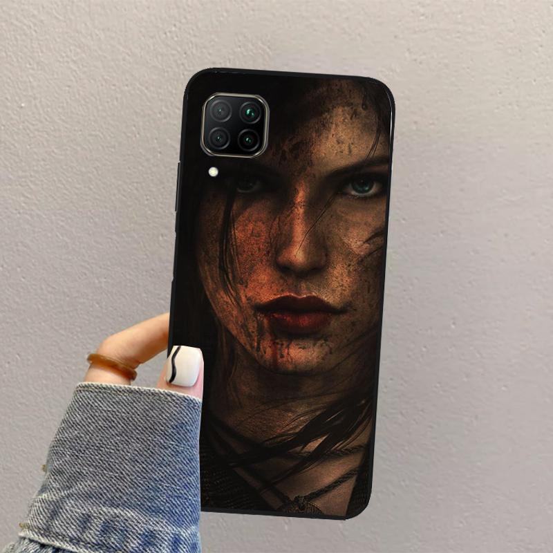 Чехол Tomb Raider для Huawei Nova 12s 12i 11i 8i 7i Y73 Y70 Y90 Y60 Y72 Y61 Y91 9 10 SE P30 Pro P40 Lite