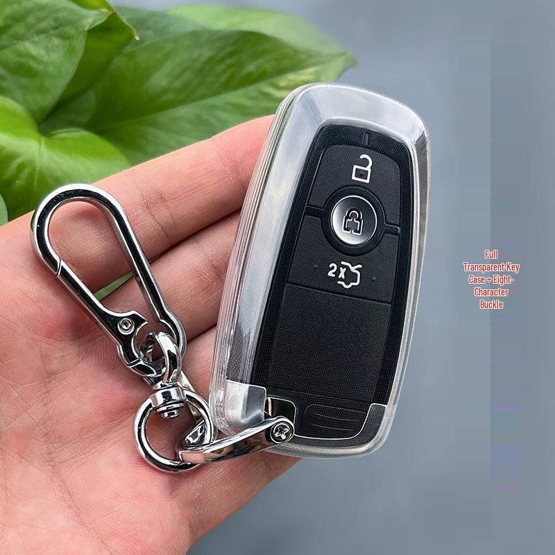 Чехол для ключей, совместимый с моделями Ford: Mondeo, Escort, Edge, Explorer, Electric Mustang, Bronco, Raptor.
